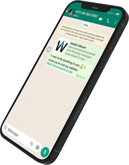 Send a WhatsApp message automatically from your phone when you did not pick up the call